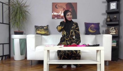 She gave him a fashion show in underwear and hijab – Rouss Black