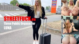 StreetFuck – Three Orgasm For Luna BBunny