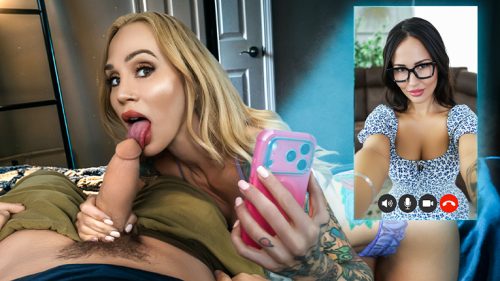 “Are You Seeing This? His Dick Is Huge…” Mom & Aunt Didn’t Think I’d Hear Their Call – Izi Blu & Sarah Jessie