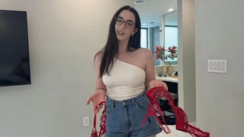 Foreign Stepsister Has A Date and Wants Stepbro’s Opinion – Violet Grey