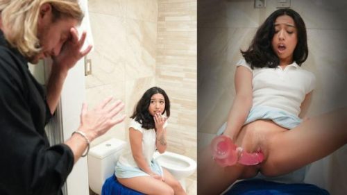 Liora Vane is Caught in the Act by Stepdad